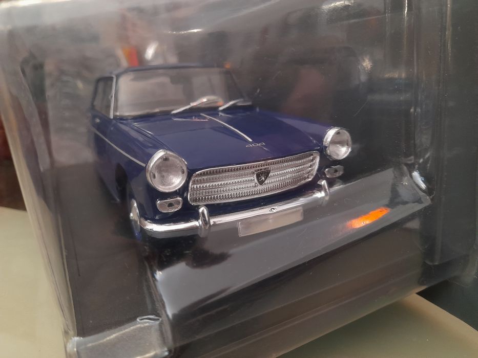 Carros Citroën Visa e GS - Peugeot 504 - Fiat 500 novos escala 1:24