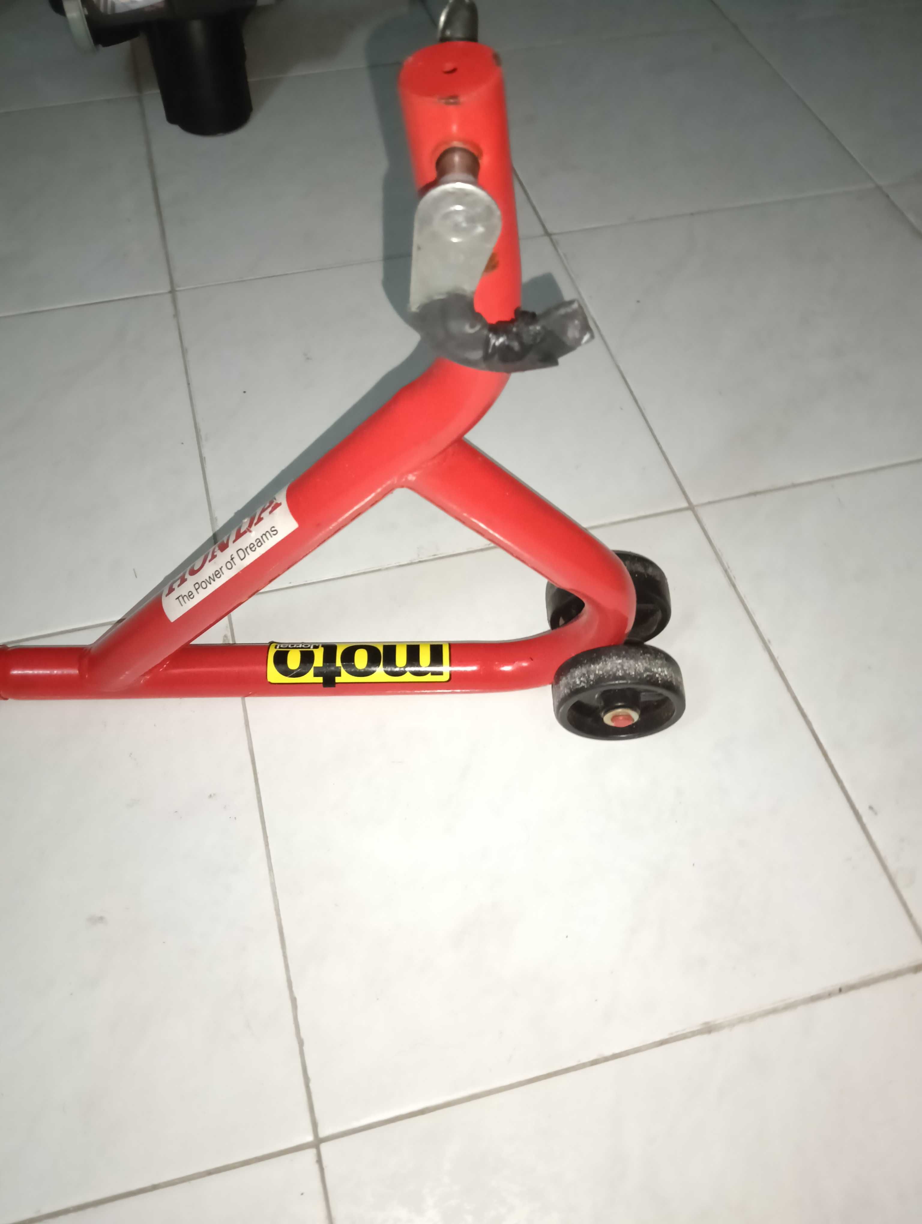 Cavalete para mota ajustável