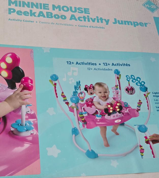 Centro de atividades Minnie Mouse