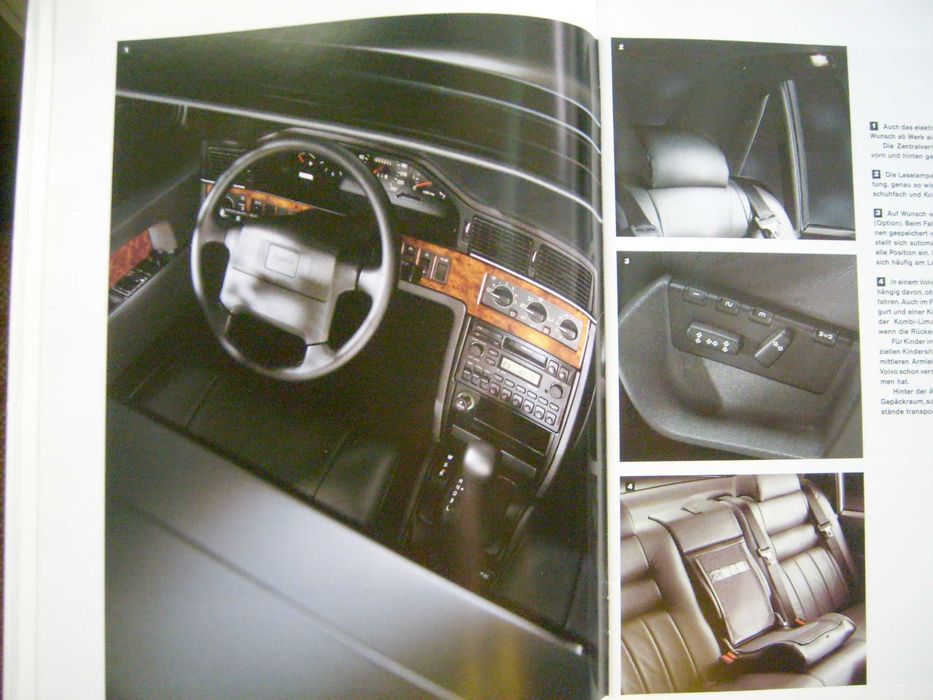 VOLVO 960 Limousine + Executive & Kombi 1994 - prospekt 42 str., BDB-