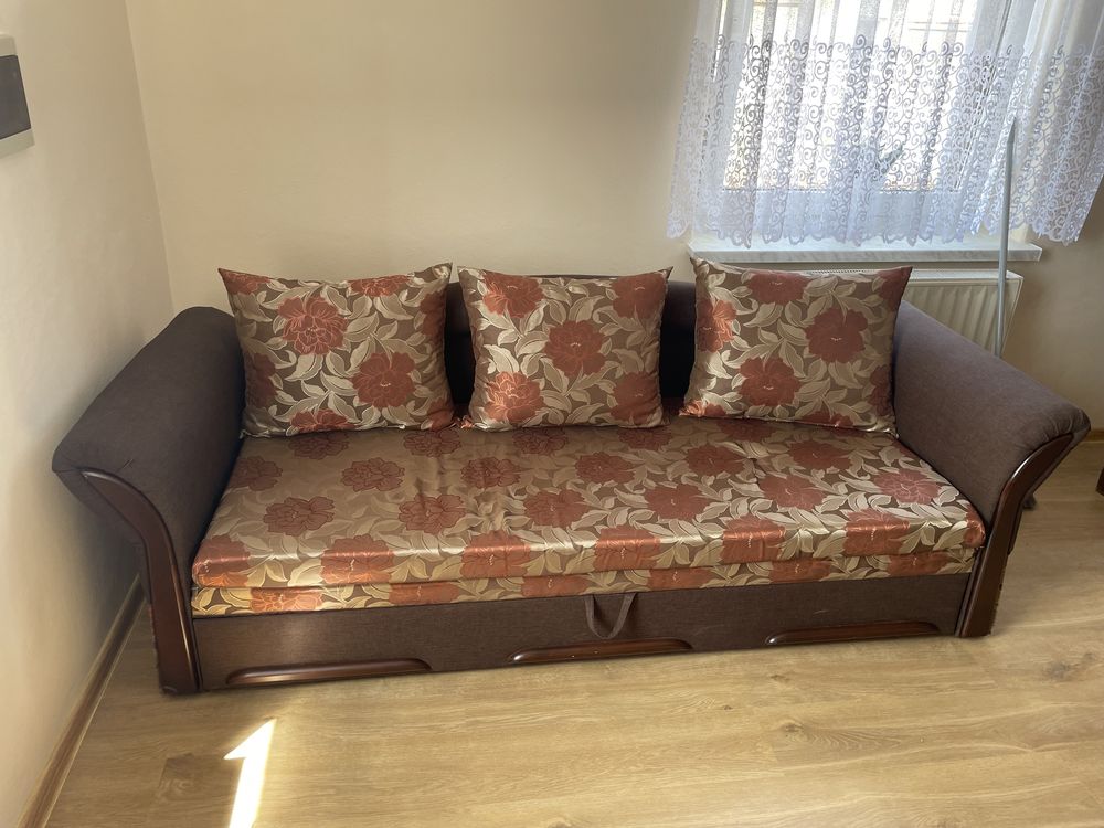 Wygodna sofa z funkcją spania