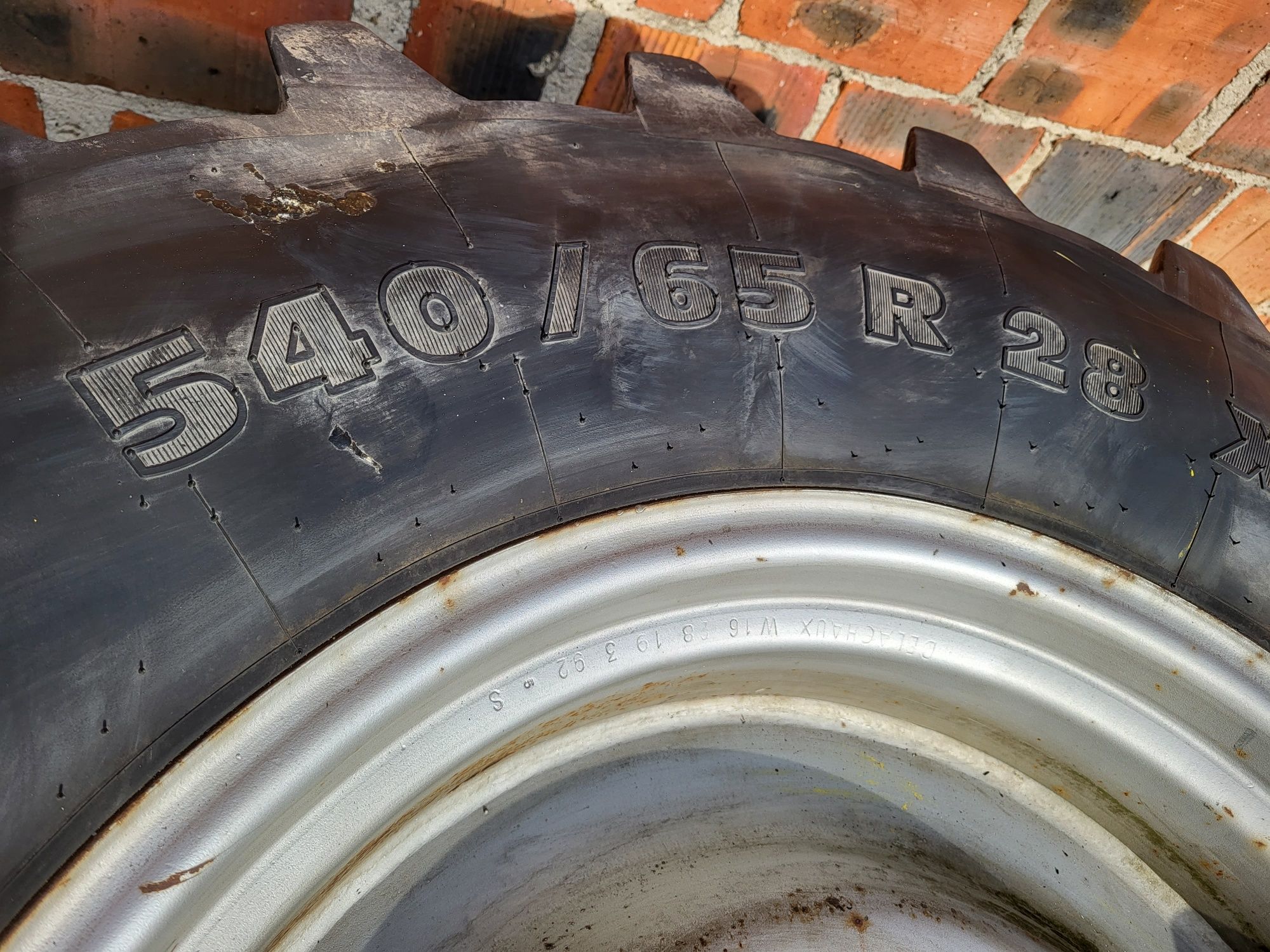 Koła 540/65R28 Michelin 10 szpilek