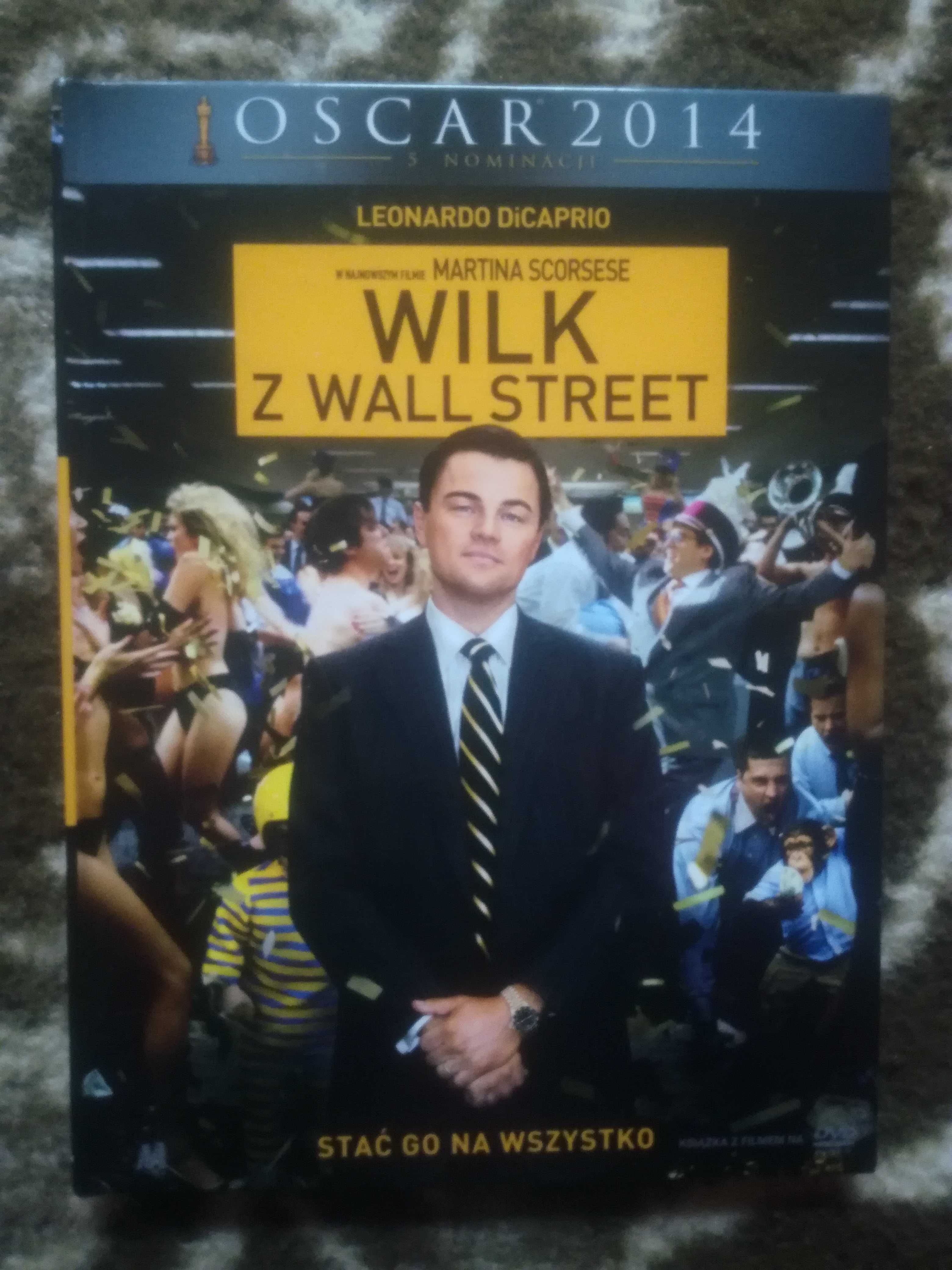 Film DVD z książką - "Wilk z Wall Street"