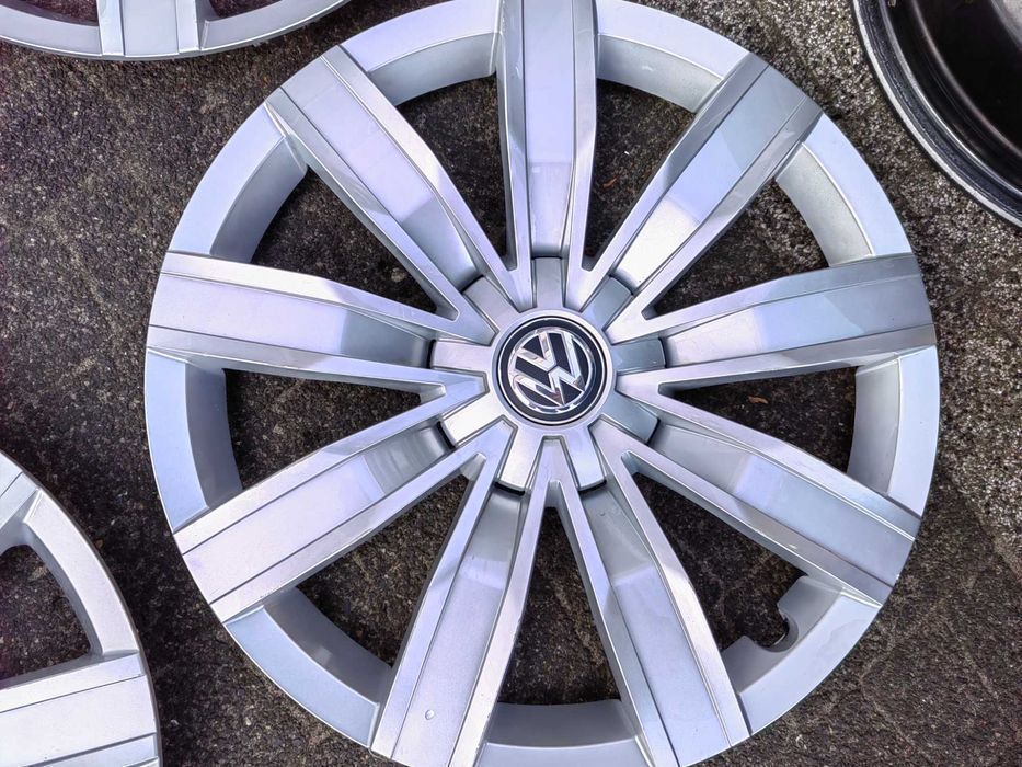Kołpaki 17 cali VW komplet Oryginalne Tiguan Caddy Golf Passat