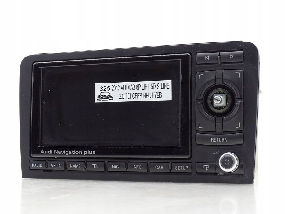 RADIO NAVI NAWIGACJA MMI MULTIMEDIA RNS-E PLUS AUDI A3 8P LIFT 8P0035193G