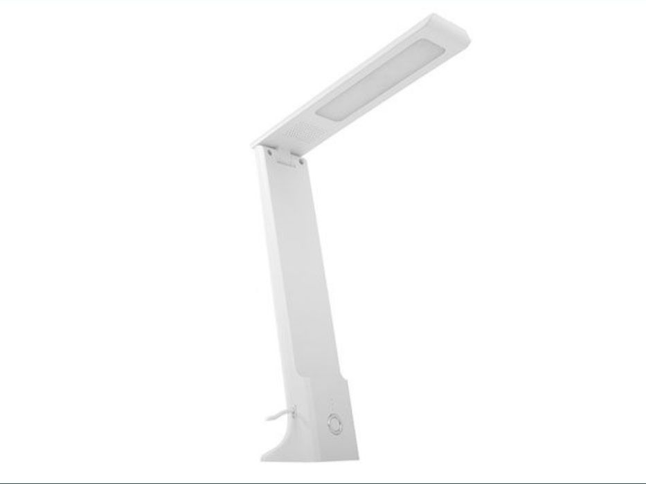 Lampa biurkowa szkolna na biurko 25 LED nocna różowa