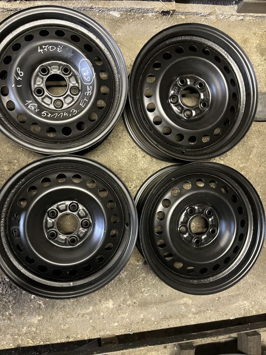 Ix48 felgi stalowe  16x5x114,3 ET36 piaskowane i malowane