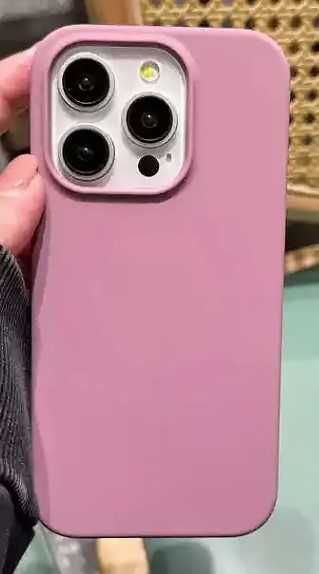 Nowe etui do Apple iPhone 14 kolor ciemny brudny róż