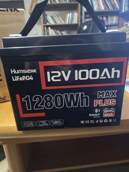 Bateria 12v 100ah akumulator lion life life4po lifepo4 litowy 18650