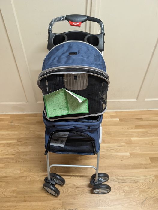 Sporty Pet Wózek dla Małych Psów lub Kotów do 15kg 85x45x99cm