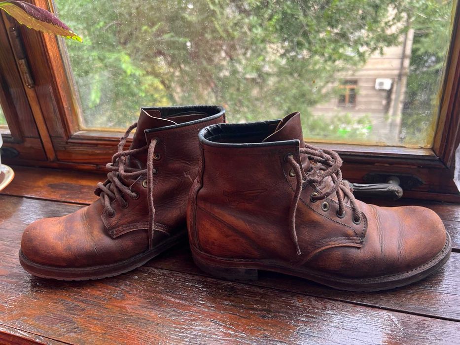 Чоловічі черевики, шкіряні ботинки Red Wing