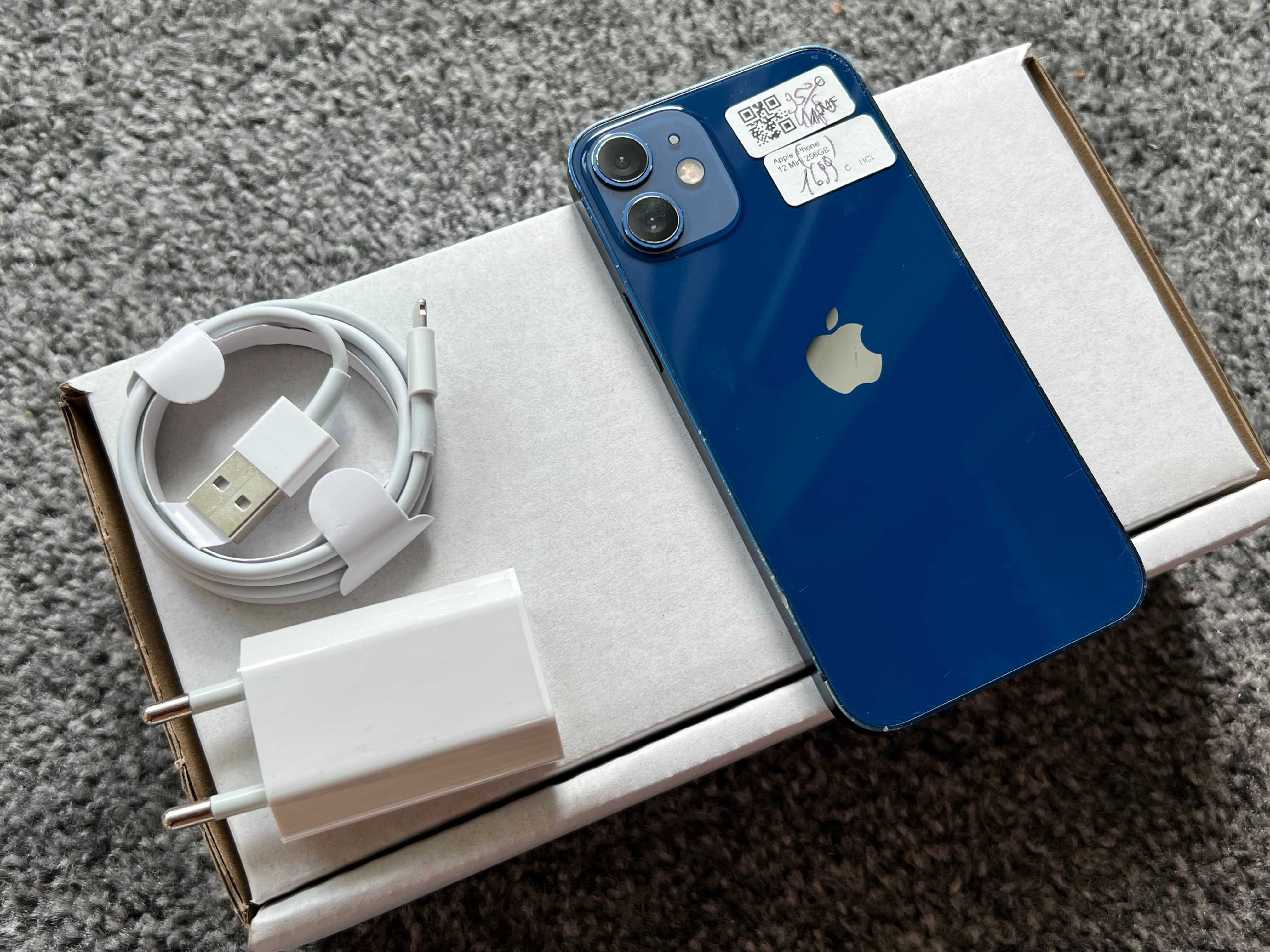 iPhone 12 Mini 256GB BLUE Niebieski Pacific Granatowy GWARANCJA FV 94%