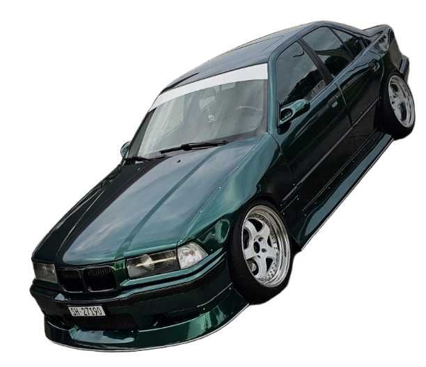 BMW E36 Sedan Compact Felony Poszerzenia Przód