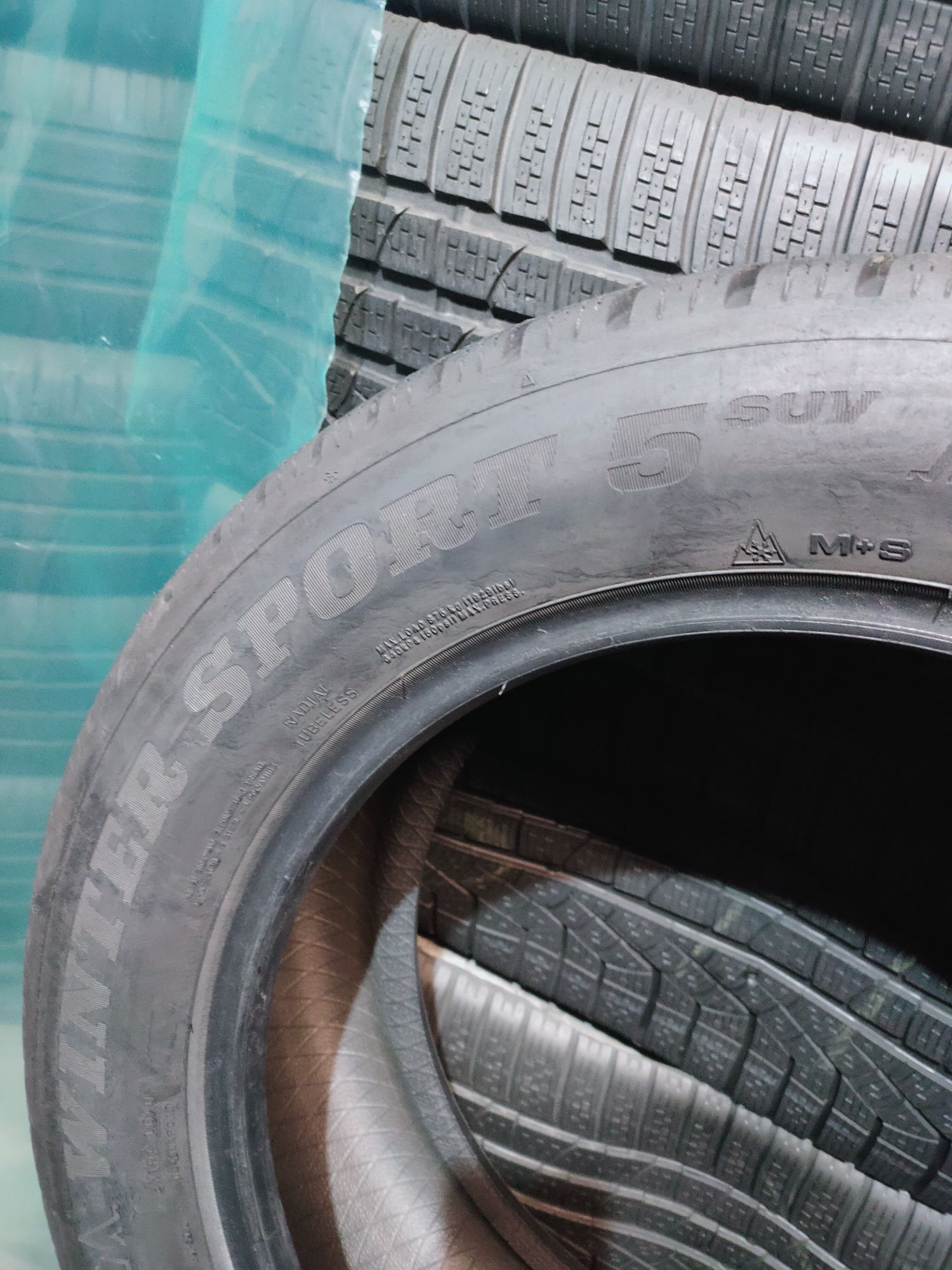 235/55R17 Dunlop Winter Sport 5 2017r 7,2mm