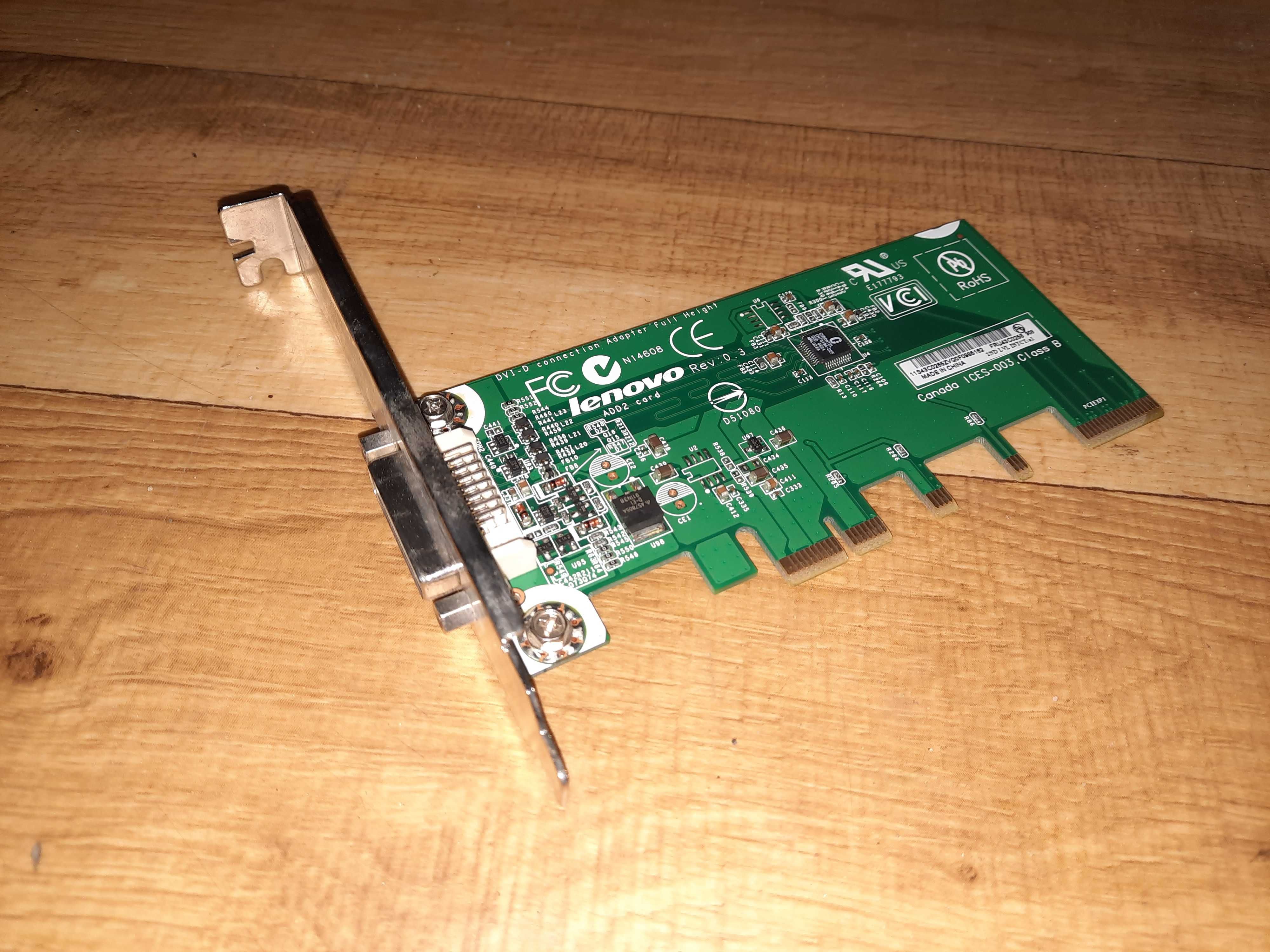 Lenovo ADD2 DVI-D karta rozszerzeń