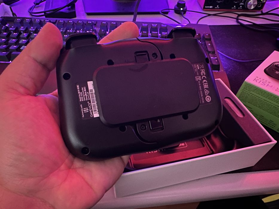 Razer Kishi v1 iphone lightning como novo