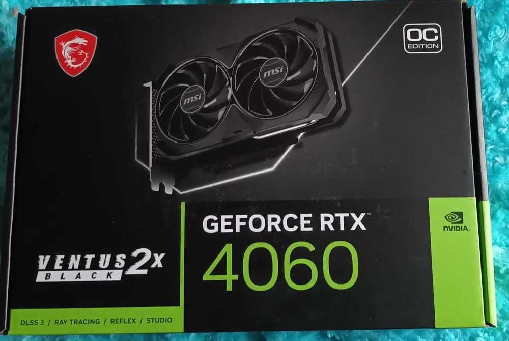 MSI GeForce RTX 4060 Ventus 2X Black 8 GB