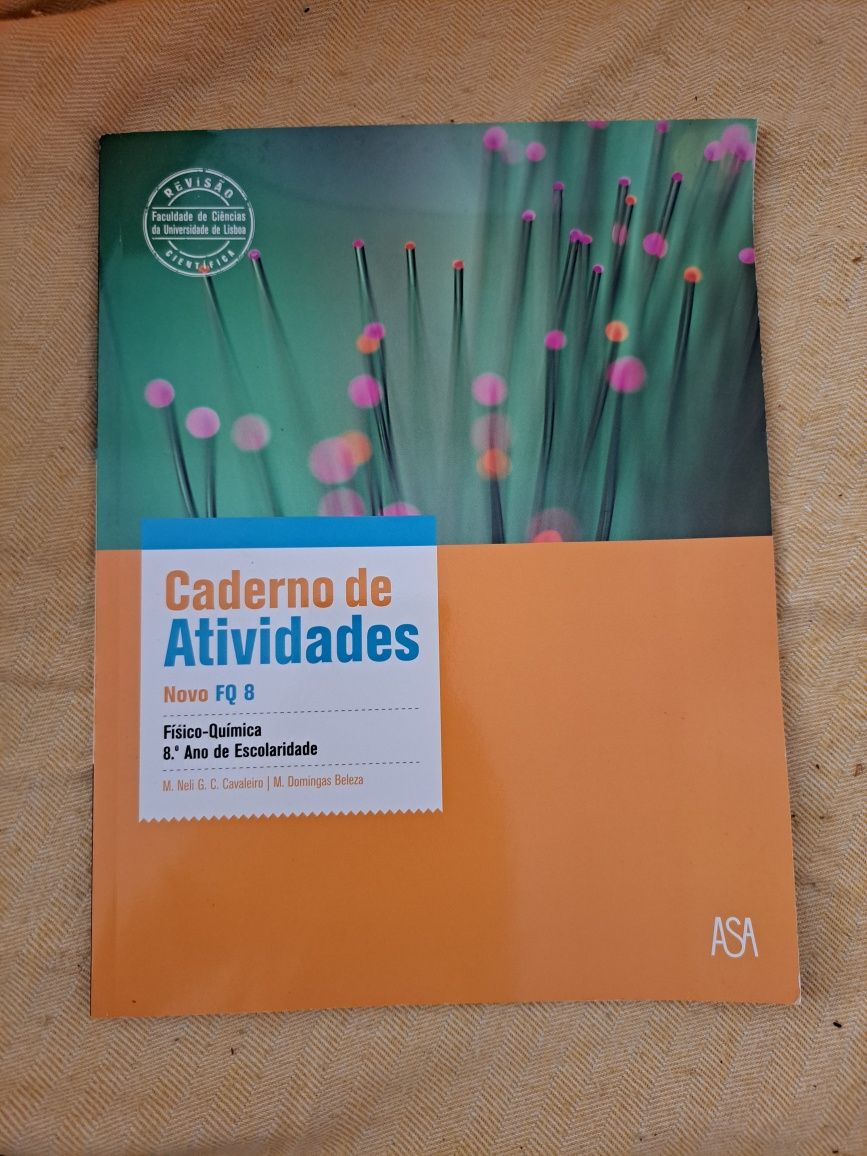 Caderno de Atividades Físico Química 8°ano