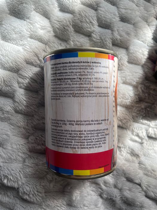 Zestaw 12x PAKO karma mokra puszka dla kota