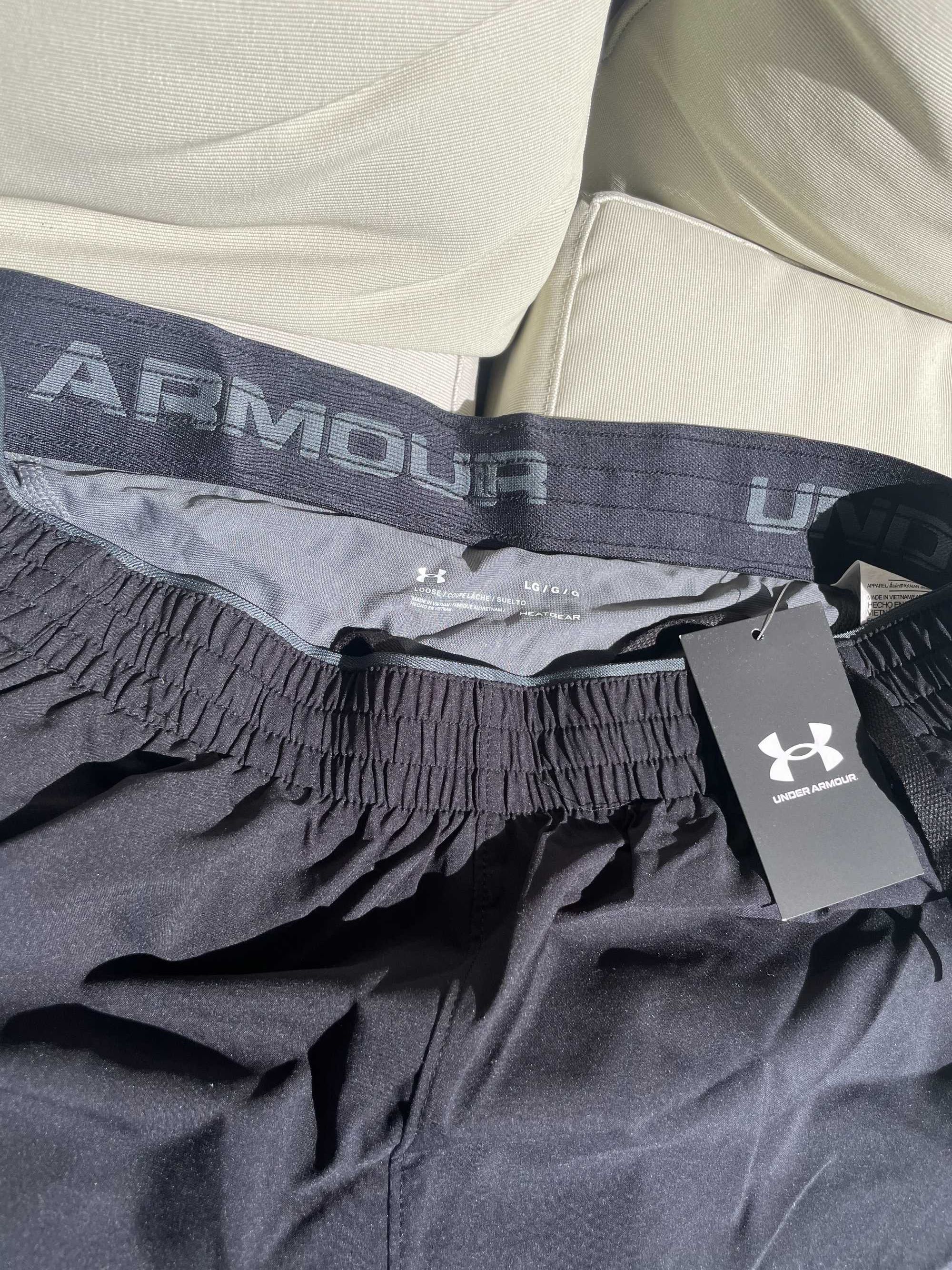 Calções UNDER ARMOUR para treino/competição - tecido técnico - c/etiq.