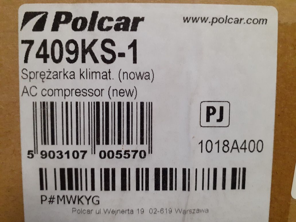 Компрессор кондиционера POLCAR 7409KS-1 Suzuki Jimny 98 -