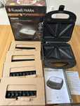 Opiekacz do kanapek grill gofrownica Russell Hobbs Fiesta 3w1