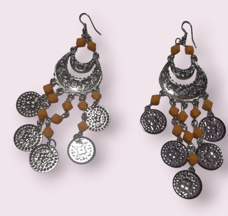 Brincos de inspiração étnica, vários modelos, NOVOS