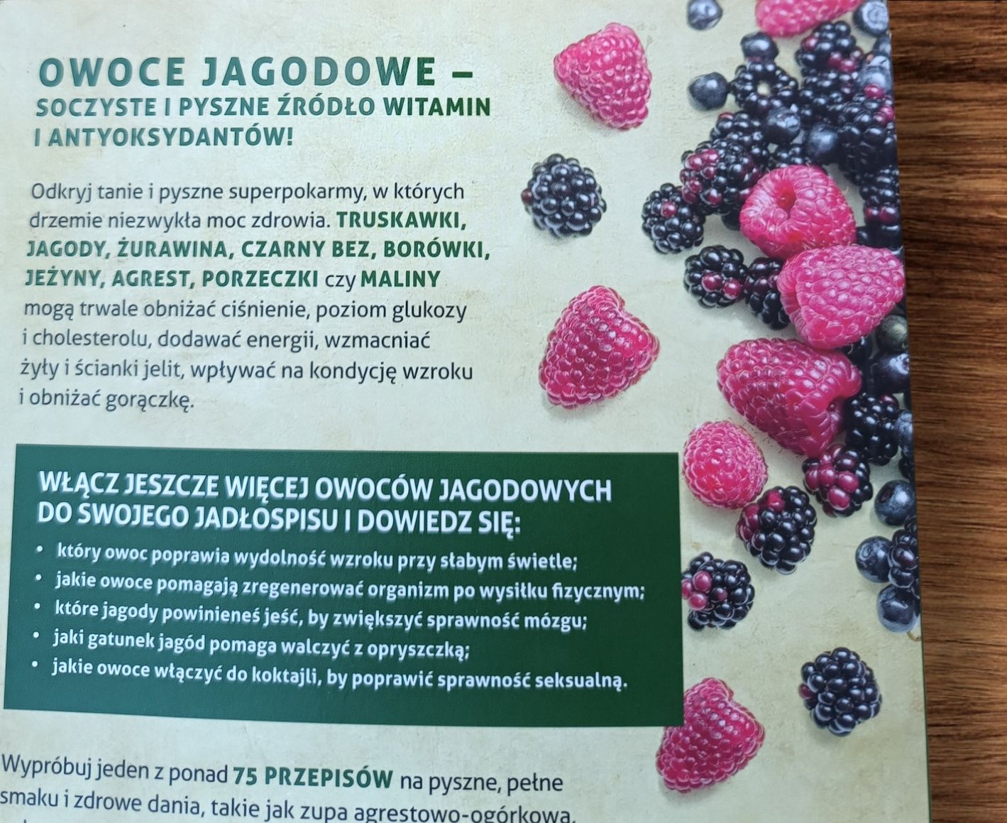 Desery przepisy " Owoce jagodowe" | Stephanie Pedersen