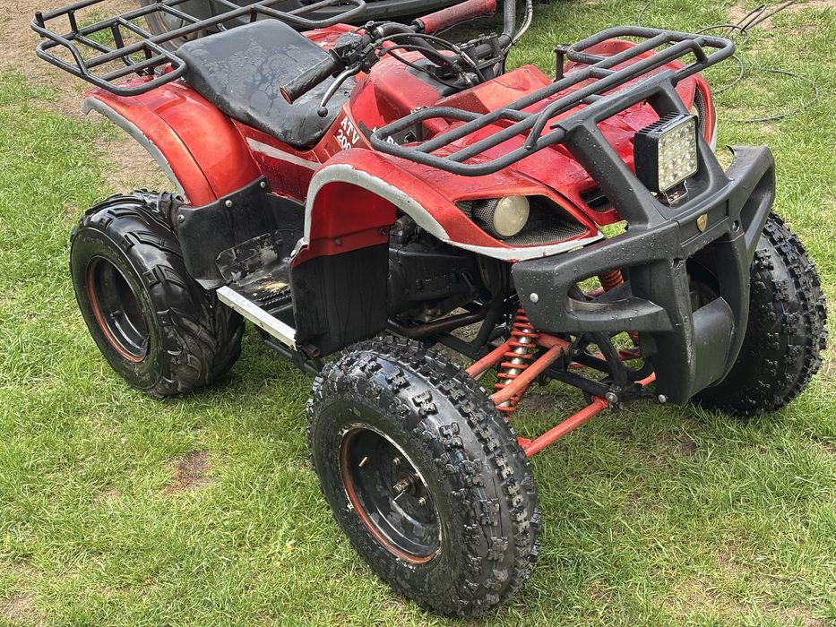 Quad 200 zamiana na mniejszego