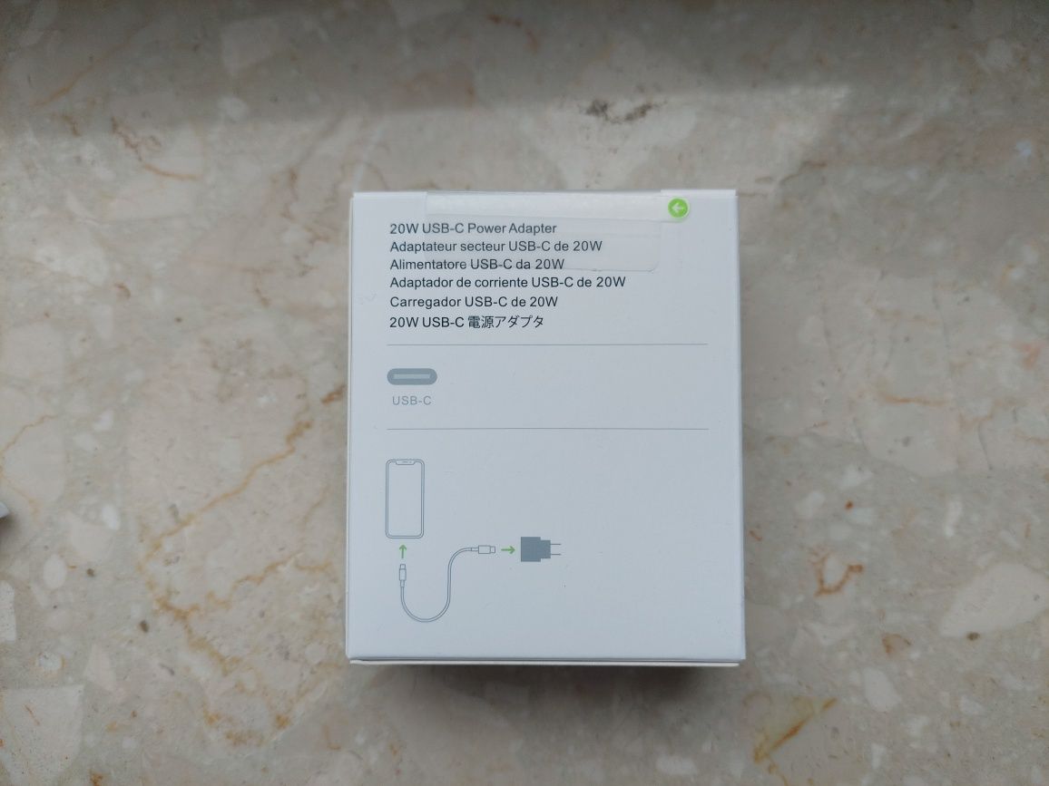 Zasilacz USB-C 20W Power Adapter do iPhone iPad Apple NOWE Wtyk Jack A