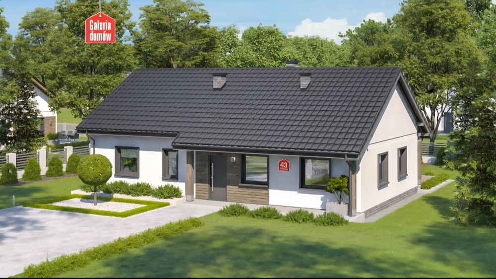 Sprzedam projekt domu „Dom przy Bukowej 43” – nowy, nieużywany
