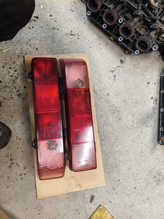 Lampy sporting czerwone fiat czesci Cinquecento  lampy  seicento