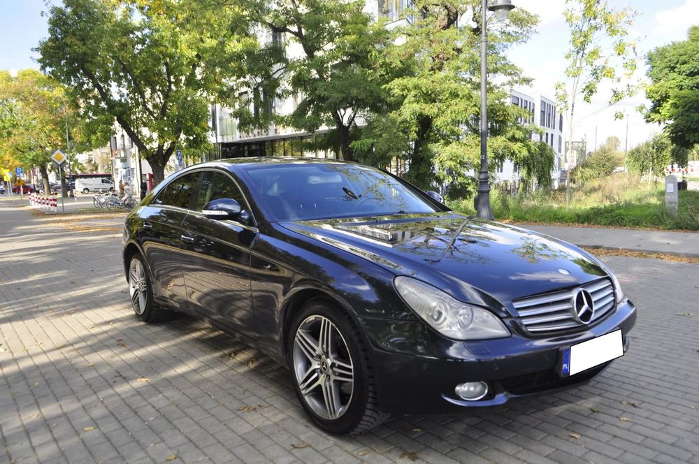 Mercedes-Benz CLS 3,2 D salon Pl 1 Wł Bezwypadkowy Serwisowany Hak ZAMIANA