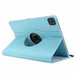 super SKÓRZANE Obracane ETUI do iPAD AIR 4 AIR 5 PRO 11 niebieski