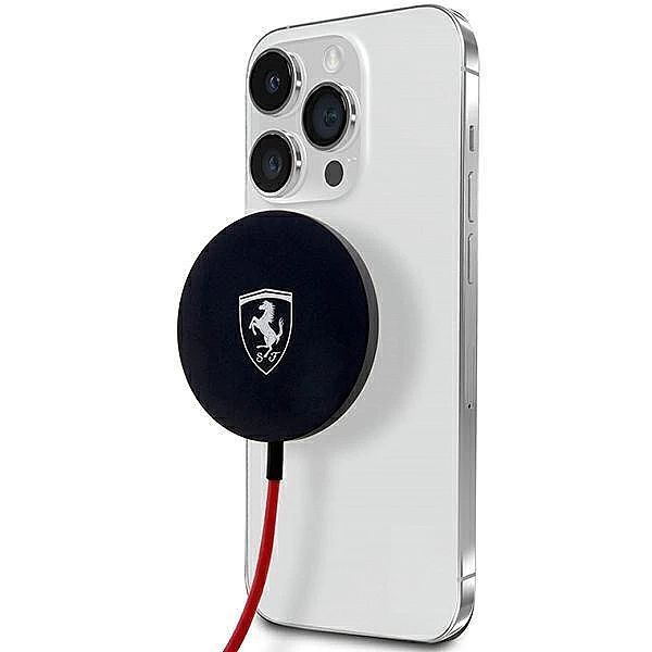 Ładowarka indukcyjna Ferrari 15w MagSafe - czarna