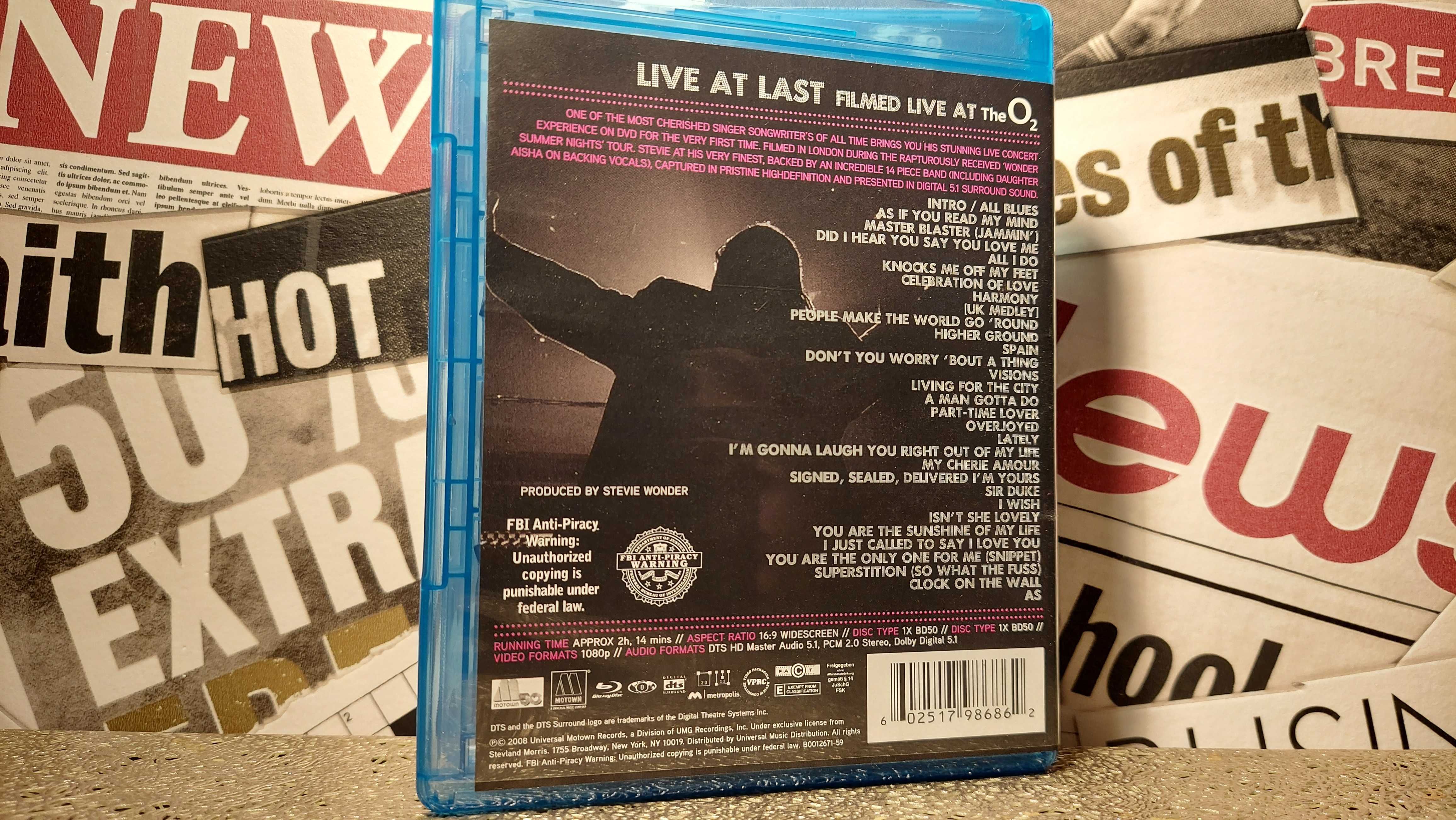 Stevie Wonder - Live At Last Koncert na płycie Blu-ray