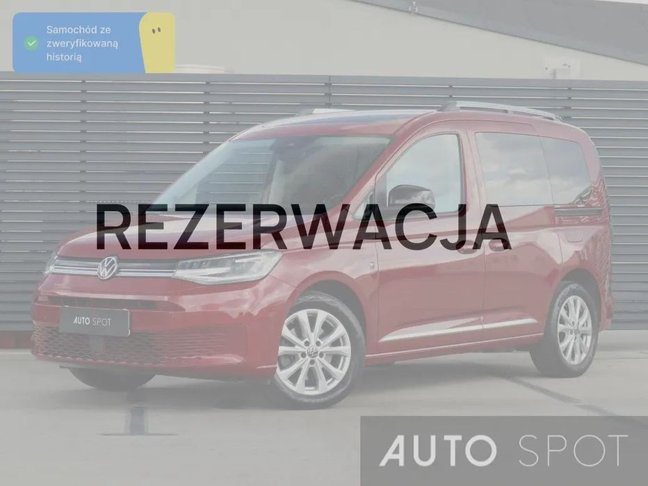 Volkswagen Caddy Style, DSG, Panorama, Kamera, KeyLess, Salon PL, 1 Wł,Serwis ASO