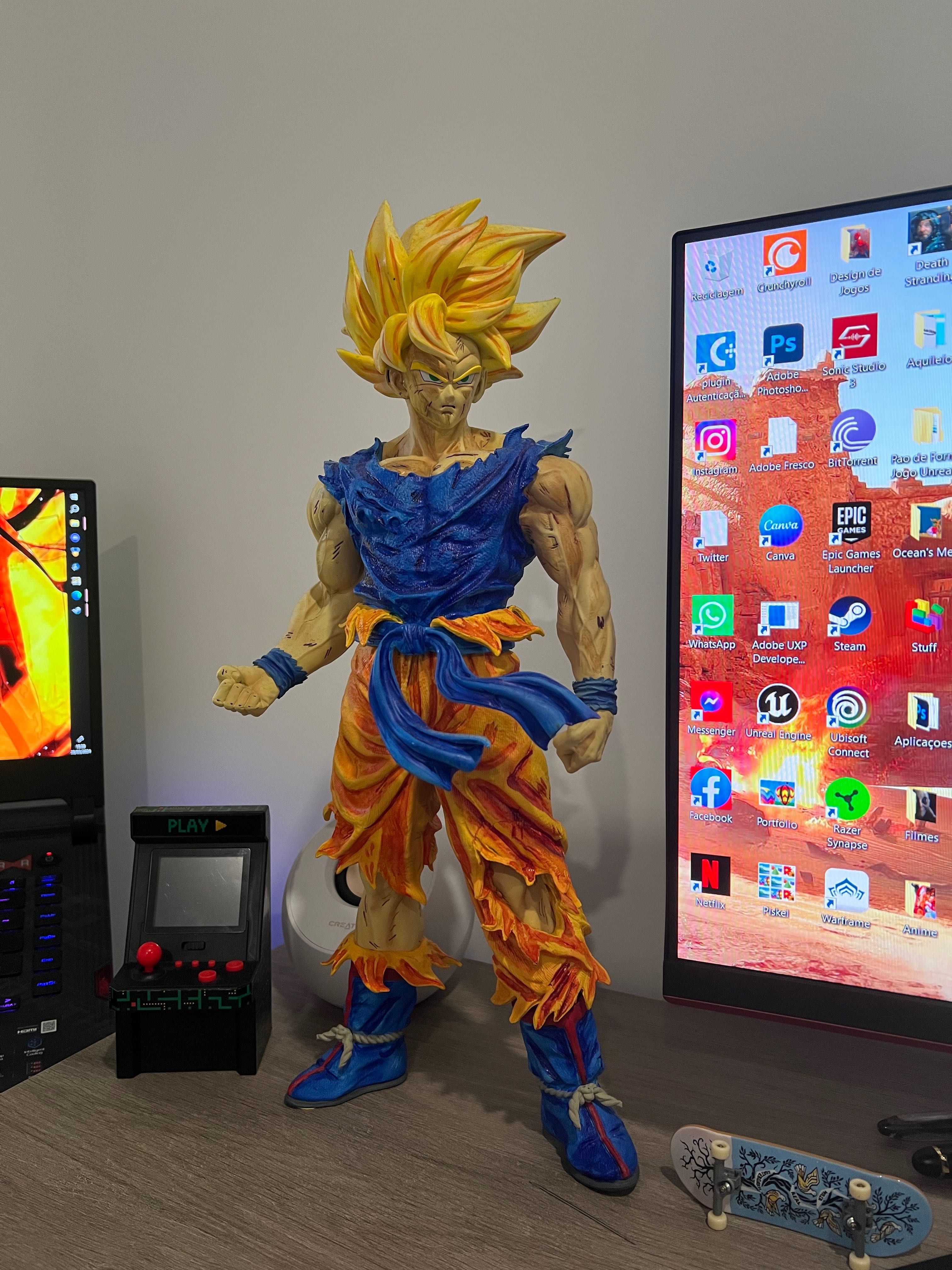 Figura Goku 45 centimetros altura