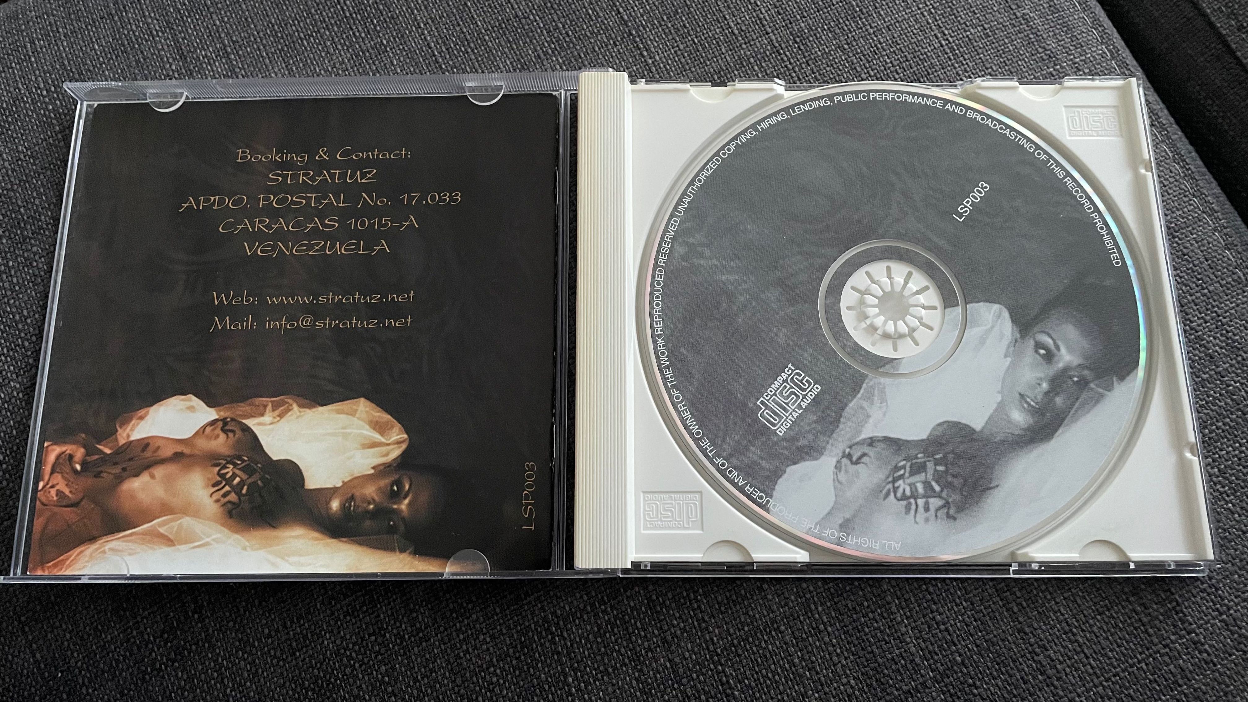 Stratuz ‎– Spirit Seduction - cd