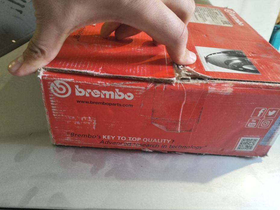 Гальмівні диски brembo Logan Reno