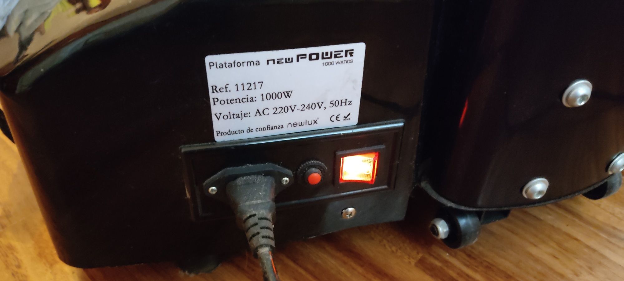 Plataforma vibratória New Power 1000w