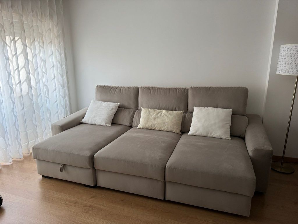 Gato Preto - Sofa com chaise longue