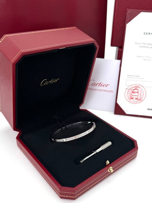 Браслет  Cartier Love Small Diamonds