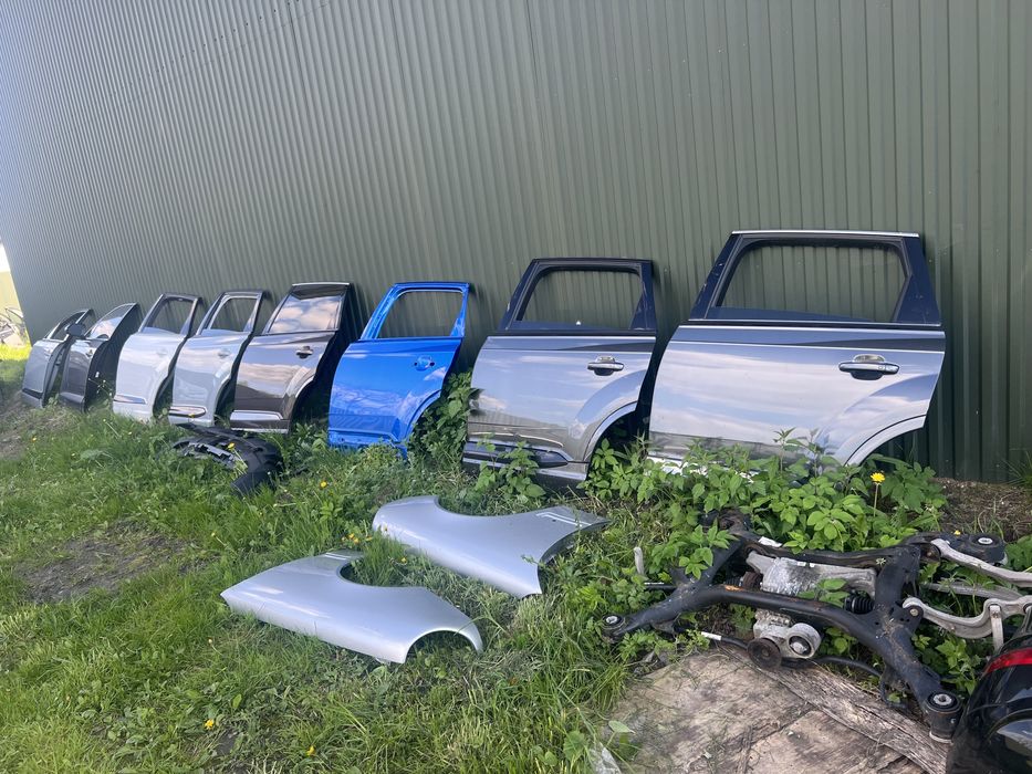 Audi Q7 4M двері ручка скло разборка