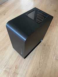 Caixa Mini-ITX Jonsbo UMX1 Plus, Preta, Lateral de Acrílico