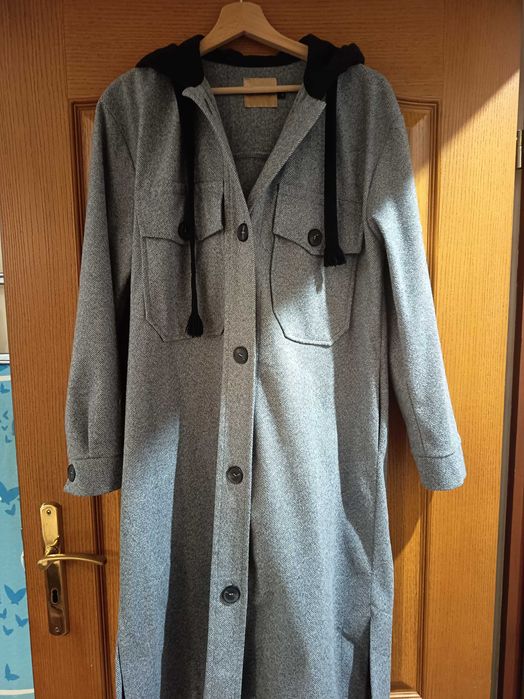 plaszcz damski cocomore wełniany wiosna jesien