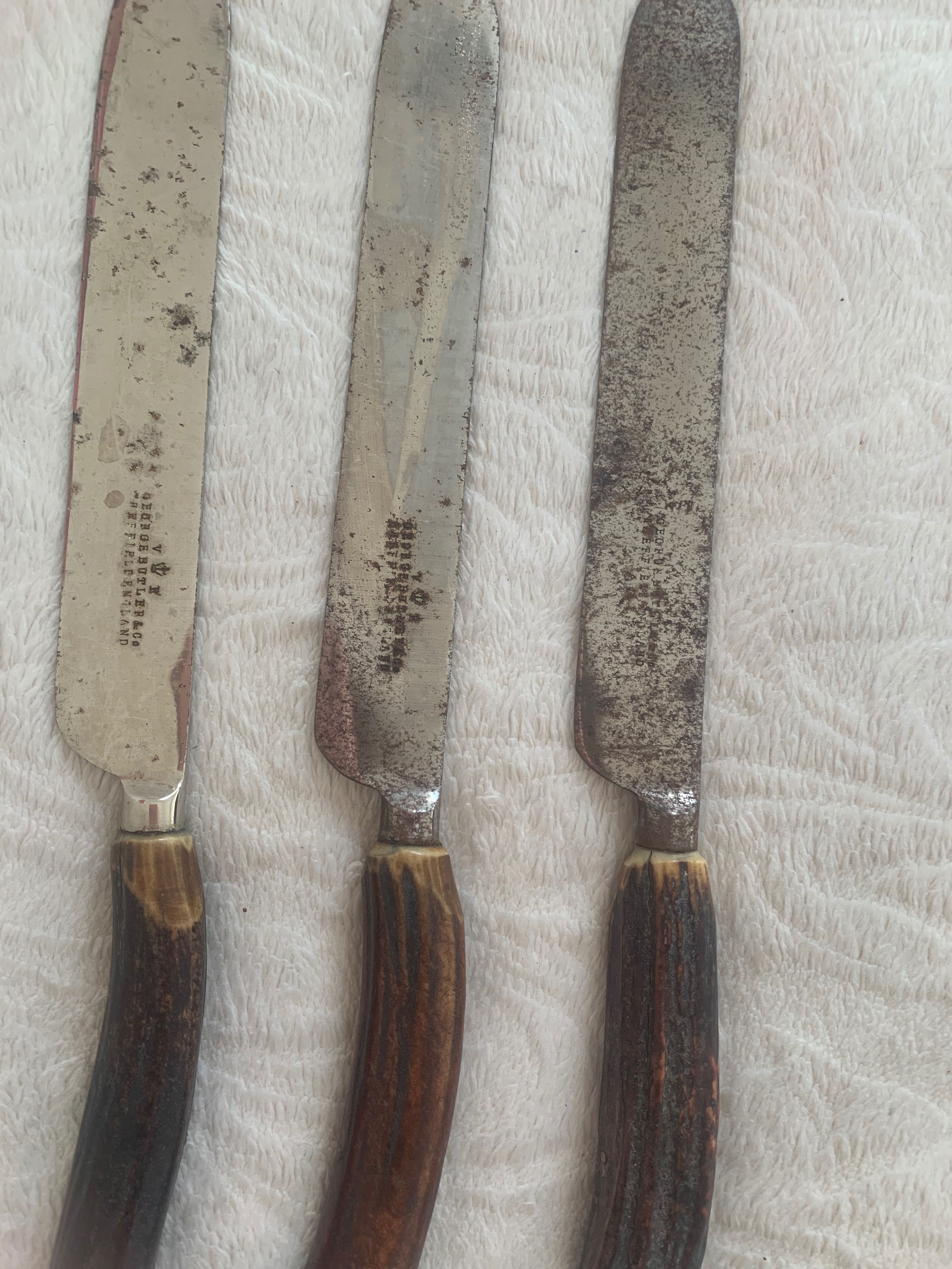 Conjunto facas antigas