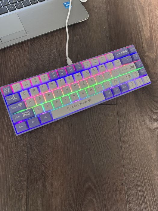 AJAZZ AK680 клавіатура фіолетова