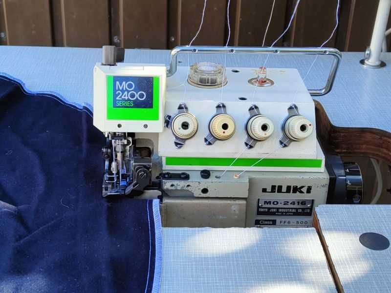 Owerlok JUKI 2416 Servo Prąd 230V Owerlock Overlok Overlock Siruba