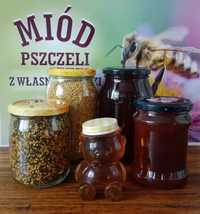 Miód, pyłek i propolis